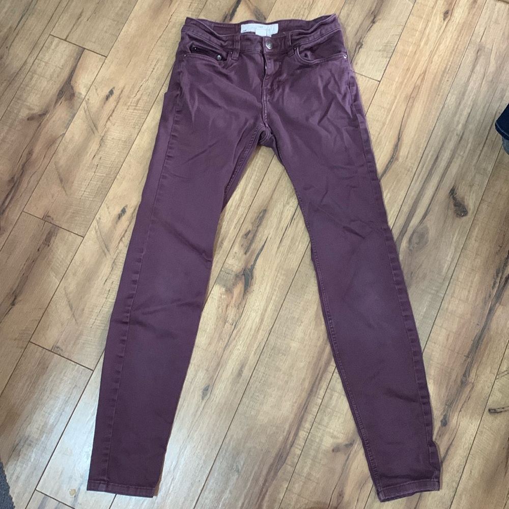 H&M purple jeans Size 8